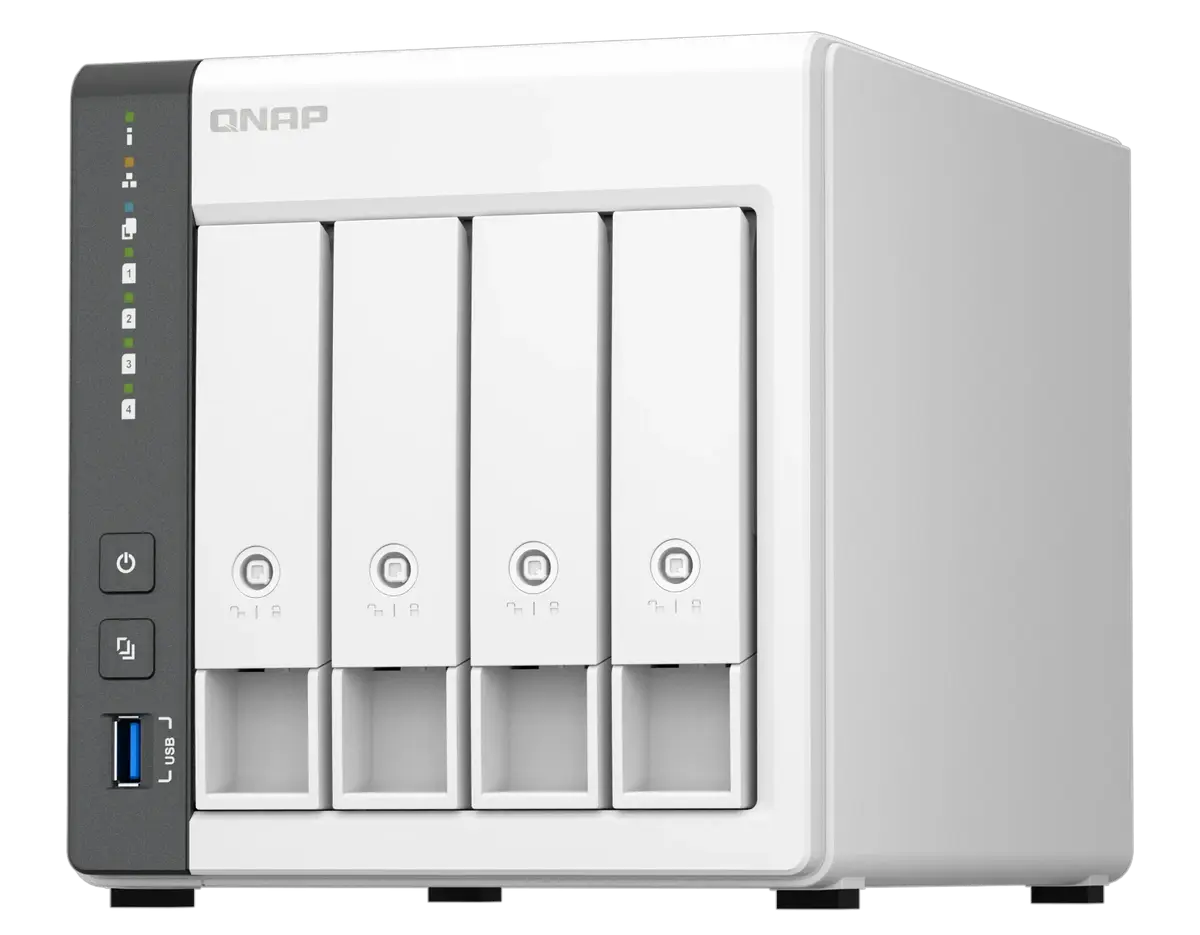 QNAP TS-433 4-bay NAS — stocked in Bur Dubai, Dubai.