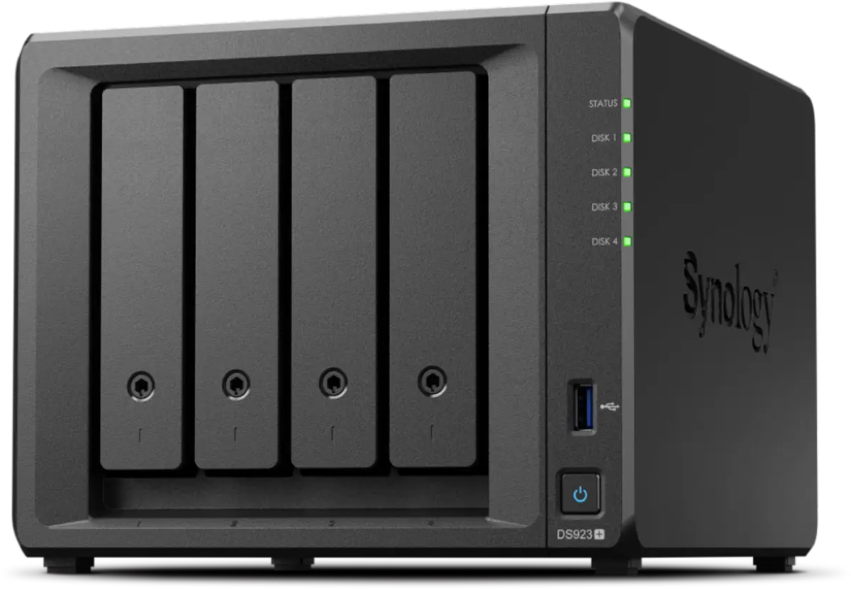 Synology DS923+ 4-bay NAS — stocked in Bur Dubai, Dubai.